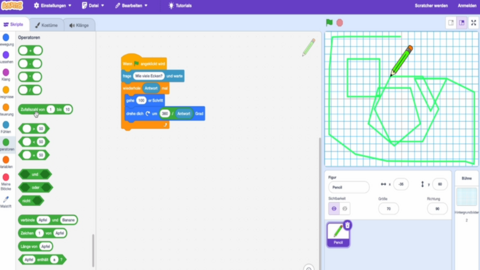 Digitale Welt Malbot